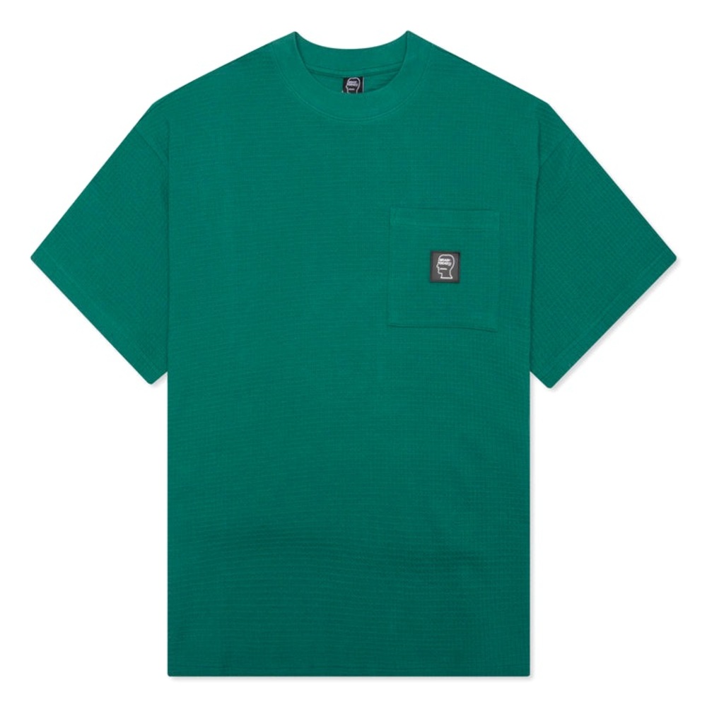 Brain Dead Green Mockneck T-shirt